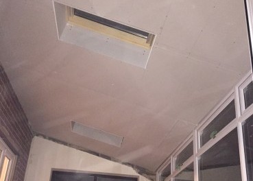 Conservatory Ceilings - Insulate & Plasterboard